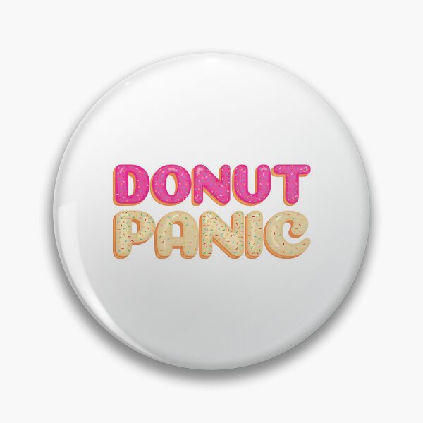 Item preview, Donut Panic - Funny Doughnut  designed and sold by Momojiro.