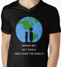 Dreams and Goals Men's V-Neck T-Shirt