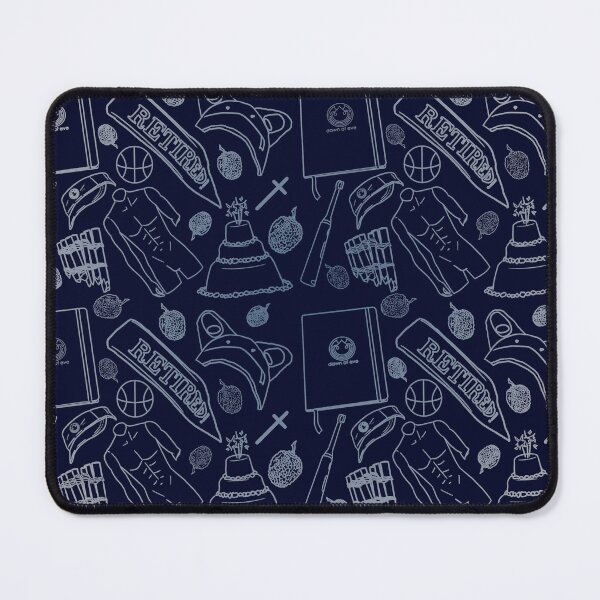 Item preview, The Wilds Icon Pattern (Blue) designed and sold by doughnutcleric.