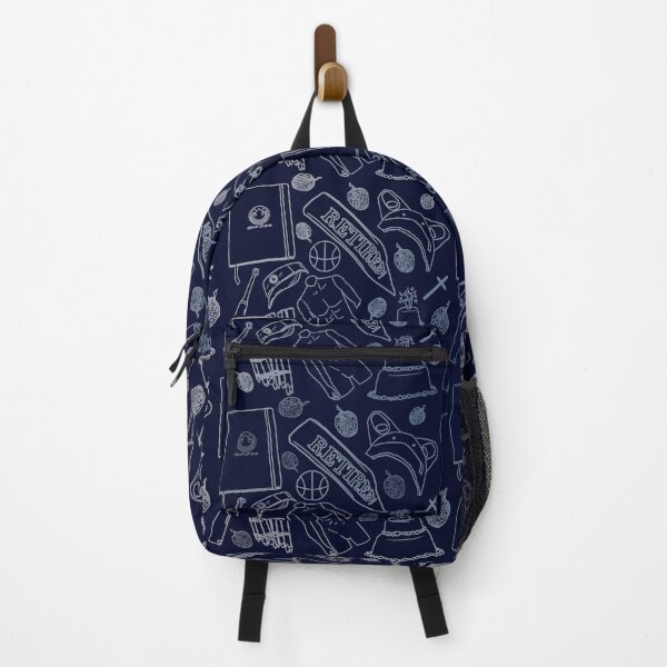 Item preview, The Wilds Icon Pattern (Blue) designed and sold by doughnutcleric.