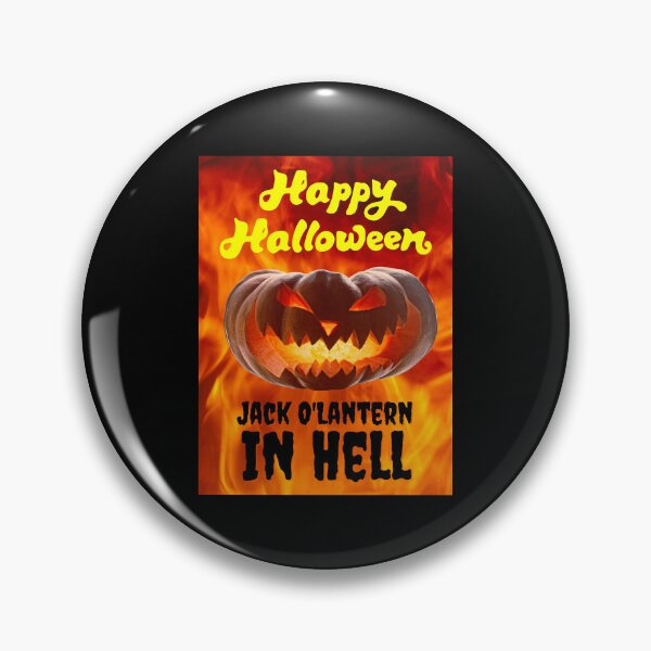 Artikelvorschau, Fröhlicher Halloween-Jack O'Lantern in der Hölle entworfen und verkauft von teewearstyle.