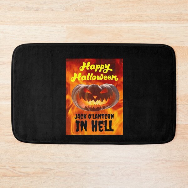 Item preview, Happy Halloween Jack O'Lantern In Hell designed and sold by teewearstyle.