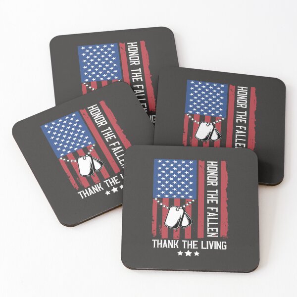 Item preview, Honor The Fallen Thank The Living American Flag Memorial Day designed and sold by ElnaKovacek.
