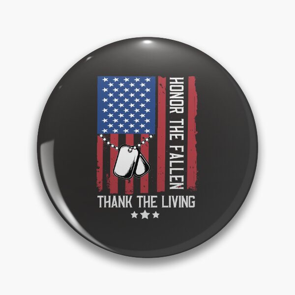 Item preview, Honor The Fallen Thank The Living American Flag Memorial Day designed and sold by ElnaKovacek.