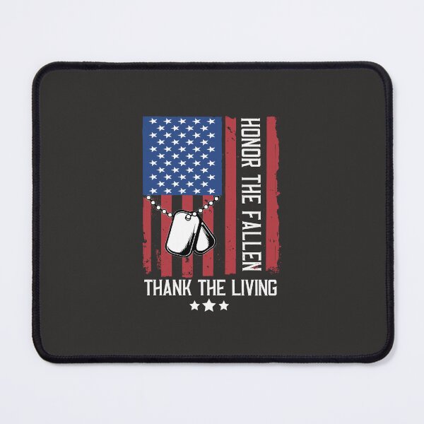 Item preview, Honor The Fallen Thank The Living American Flag Memorial Day designed and sold by ElnaKovacek.