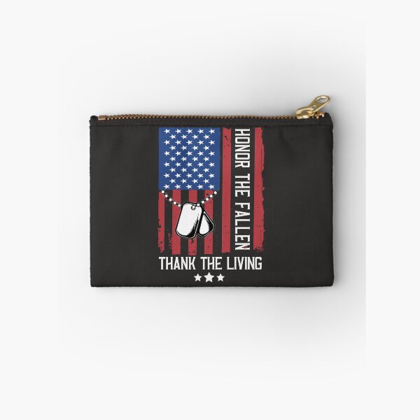 Item preview, Honor The Fallen Thank The Living American Flag Memorial Day designed and sold by ElnaKovacek.