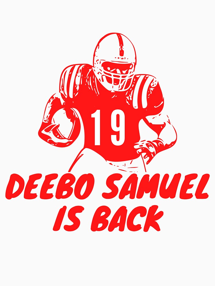 Disover Deebo samuel is back  Red Essential T-Shirt