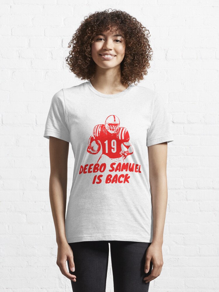 Disover Deebo samuel is back  Red Essential T-Shirt