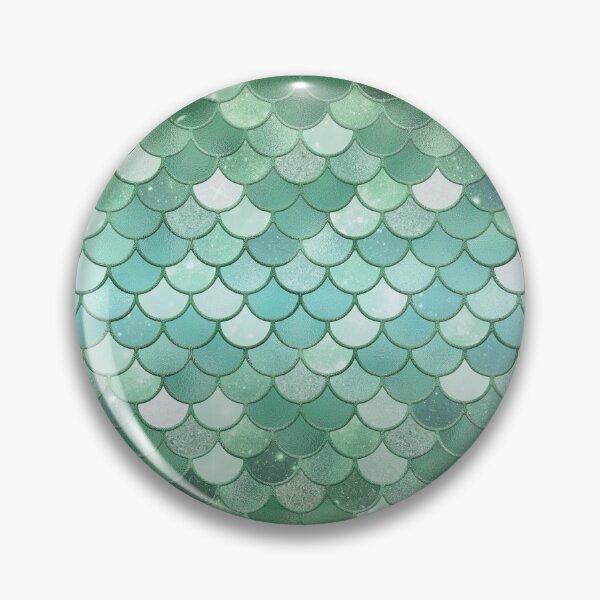 Item preview, Green Glitter Mermaid Scale Pattern Gradient designed and sold by PressedOak.