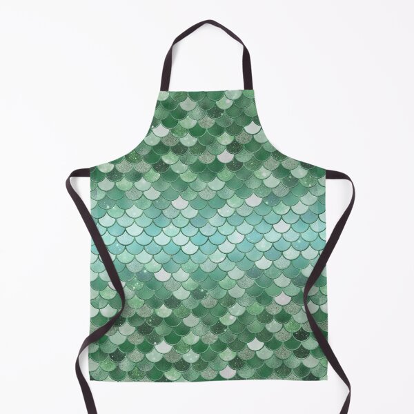 Item preview, Green Glitter Mermaid Scale Pattern Gradient designed and sold by PressedOak.