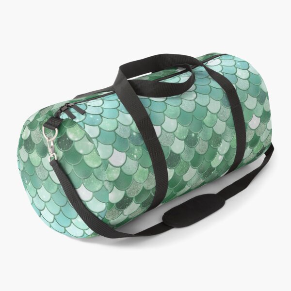 Item preview, Green Glitter Mermaid Scale Pattern Gradient designed and sold by PressedOak.