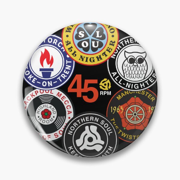 Item preview, Northern Soul Nightclub badges designed and sold by russelltate.