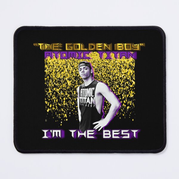 Item preview, The Golden Boy Atomic Titan Merchandise  designed and sold by Tennessee Backyard Wrestling.