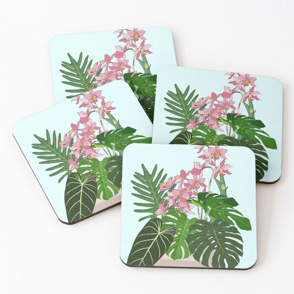 Item preview, June Bug and Orchids designed and sold by IdinDesignShop.