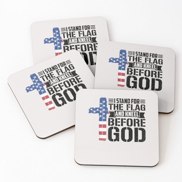 Item preview, I Stand For The Flag And Kneel Before God designed and sold by ElnaKovacek.