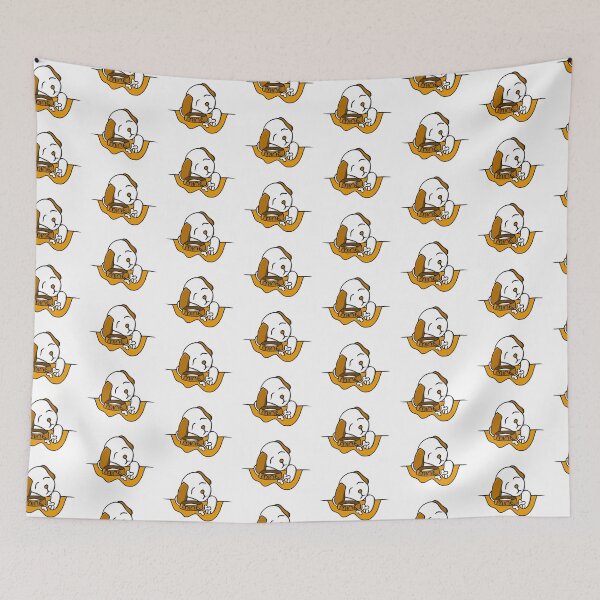 Item preview, Cute Sleepiness Dog Tired Satisfied Bone Milk designed and sold by halleinstyle.