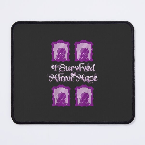 Item preview, I Survived the Mirror Maze Pocket Mirror designed and sold by ElnaKovacek.