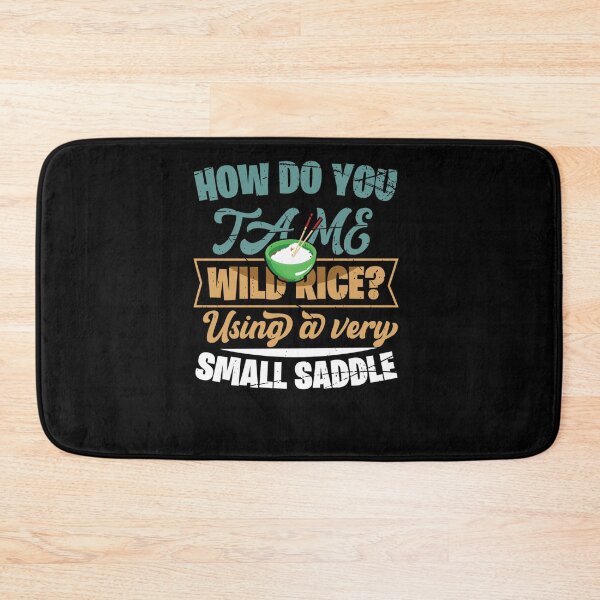 Item preview, TAME WILD RICE USING A SMALL SADDLE MOTIF designed and sold by sobriowslen.