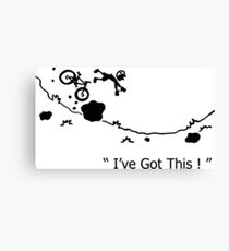 mountain bike Canvas Print