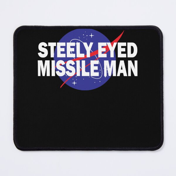Item preview, NASA Logo Inspired Steely Eyed Missile Man Design designed and sold by robbielowe.