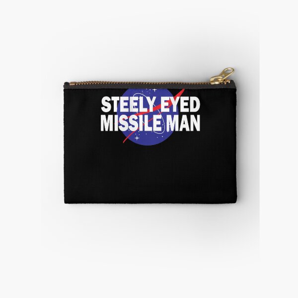 Item preview, NASA Logo Inspired  Steely Eyed Missile Man Design  designed and sold by robbielowe.