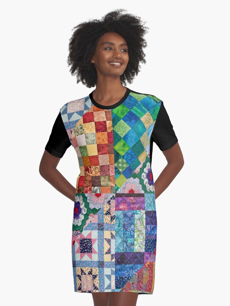 Vintage Patchwork Dress