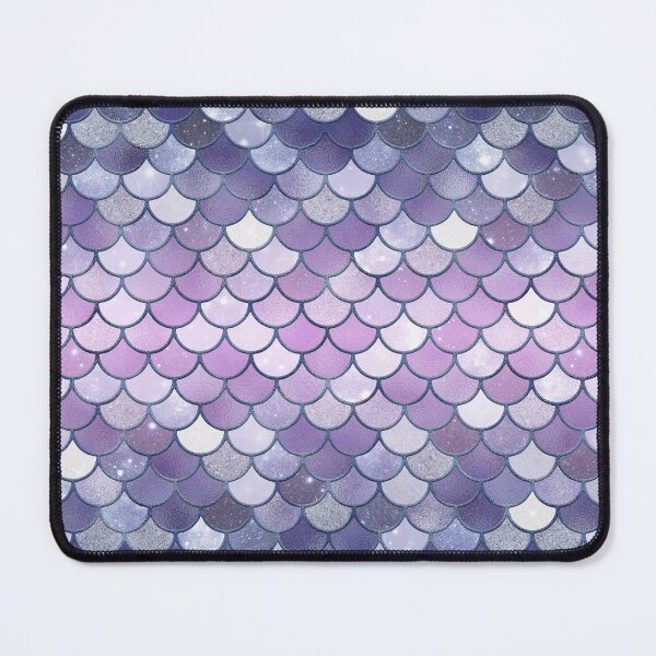 Item preview, Purple Glitter Mermaid Scale Pattern Gradient designed and sold by PressedOak.