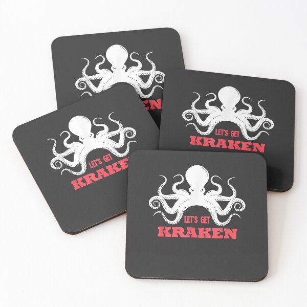 Item preview, Octopus Gift Print Retro Octopi Lets Get Kraken  designed and sold by ElnaKovacek.