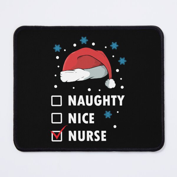 Item preview, Christmas Tree Xmas Nurse Naughty Santa Holiday Gift designed and sold by haselshirt.