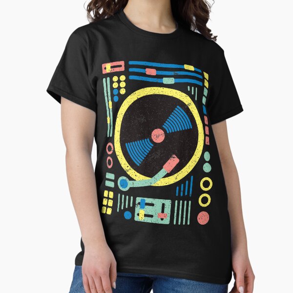 Item preview, DJ & Raver Gifts - DJ Decks Retro Pattern / Vintage Vinyl designed and sold by coolintent.