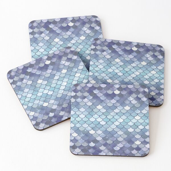 Item preview, Purple Glitter Mermaid Scale Pattern Gradient 2 designed and sold by PressedOak.