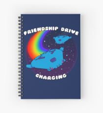 Friendship Drive Charging Spiral Notebook