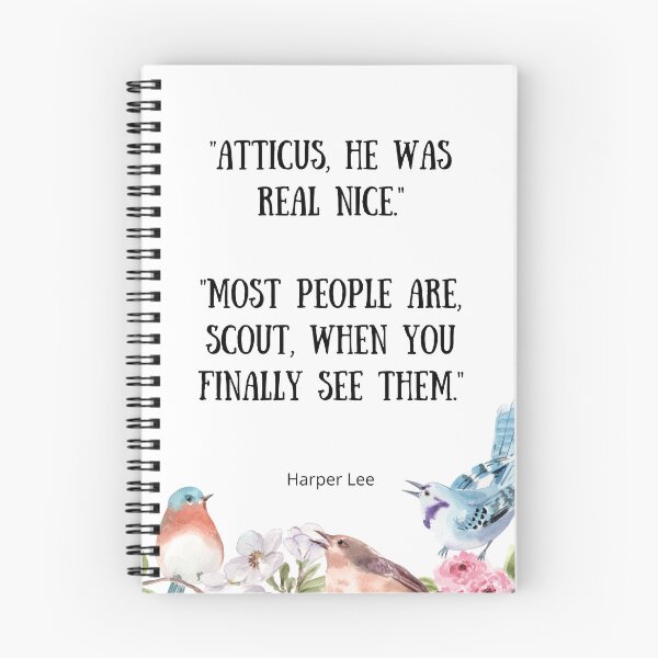 Item preview, He Was Real Nice - To Kill A Mockingbird Quote designed and sold by BeakHouse.
