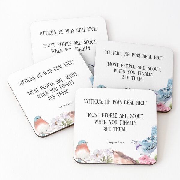 Item preview, He Was Real Nice - To Kill A Mockingbird Quote designed and sold by BeakHouse.
