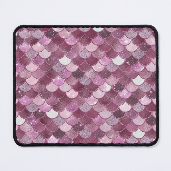 Item preview, Pink Glitter Mermaid Scale Pattern designed and sold by PressedOak.
