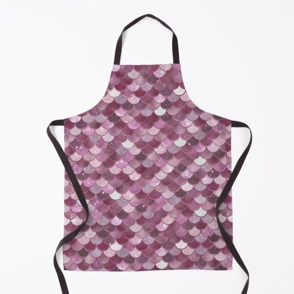 Item preview, Pink Glitter Mermaid Scale Pattern designed and sold by PressedOak.