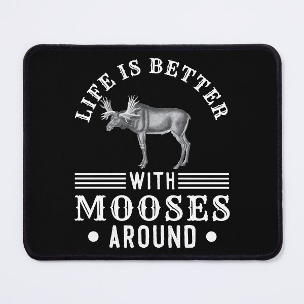 Item preview, Life Better With Moose Spirit Animal Gift Idea designed and sold by haselshirt.