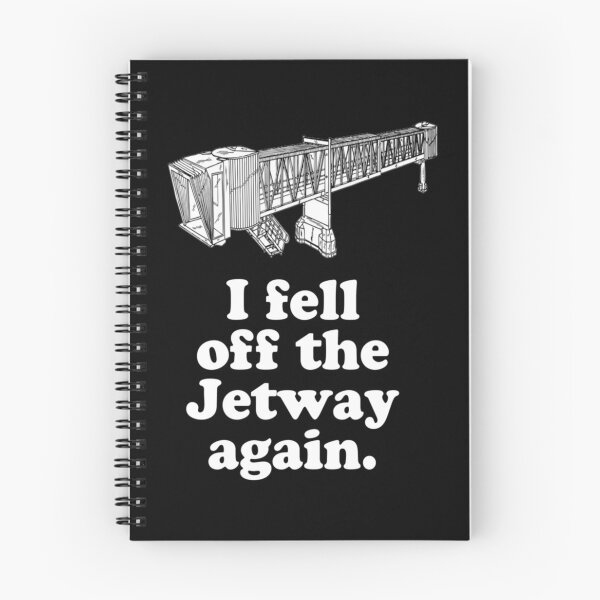 Item preview, I Fell Off The Jetway Again Gifts Idea designed and sold by BlackBeasley.