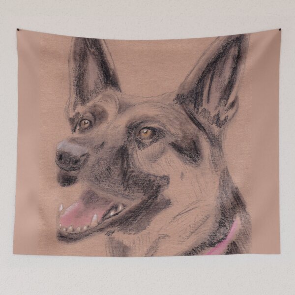 Item preview, German Shephard designed and sold by SeraphKnightArts.