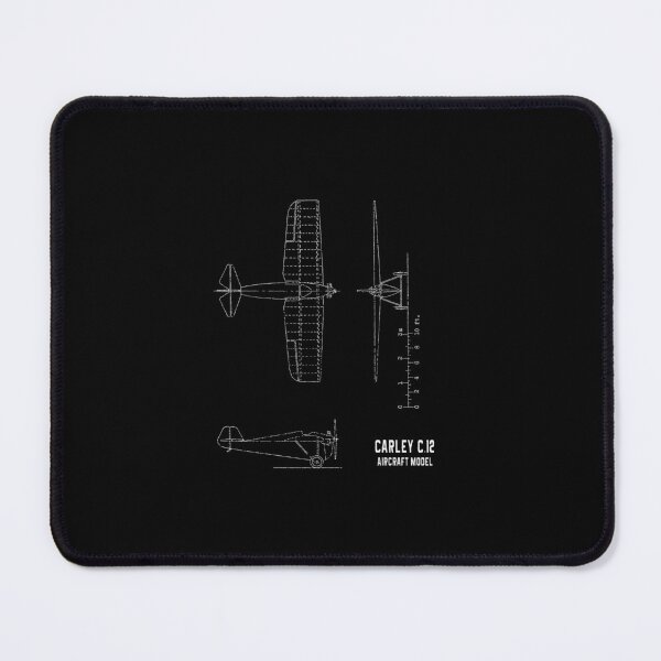 Item preview, Carley C.12 Aircraft Model Blueprint designed and sold by PodiShawna.