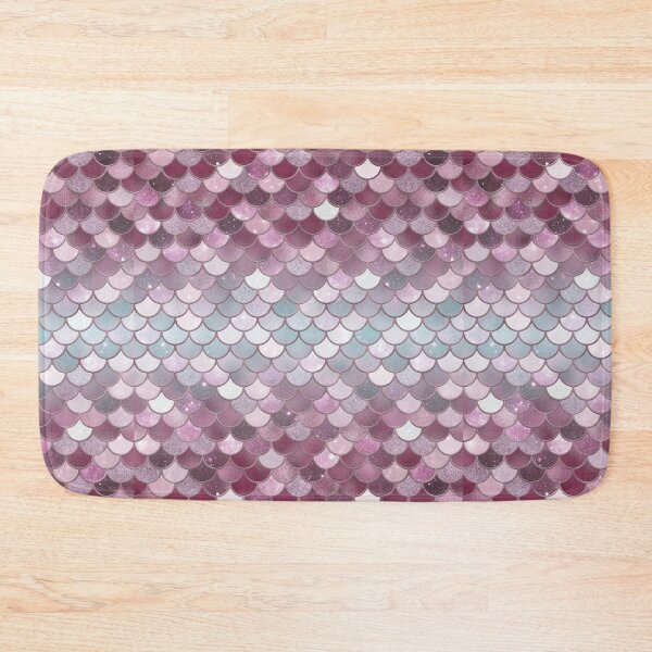 Item preview, Pink Glitter Mermaid Scale Pattern Gradient  designed and sold by PressedOak.