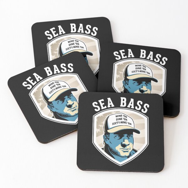 Item preview, Sea Bass Funny Gift Men Women designed and sold by BlackBeasley.