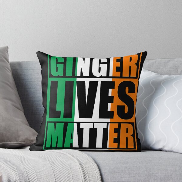 Item preview, Ginger-Lives-Matter-Irish-Flag-t-Shirts designed and sold by BrachKlarissa.