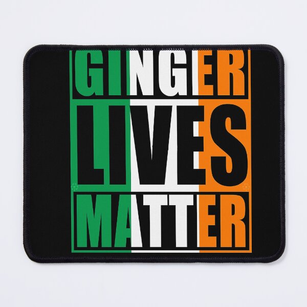 Item preview, Ginger-Lives-Matter-Irish-Flag-t-Shirts designed and sold by BrachKlarissa.