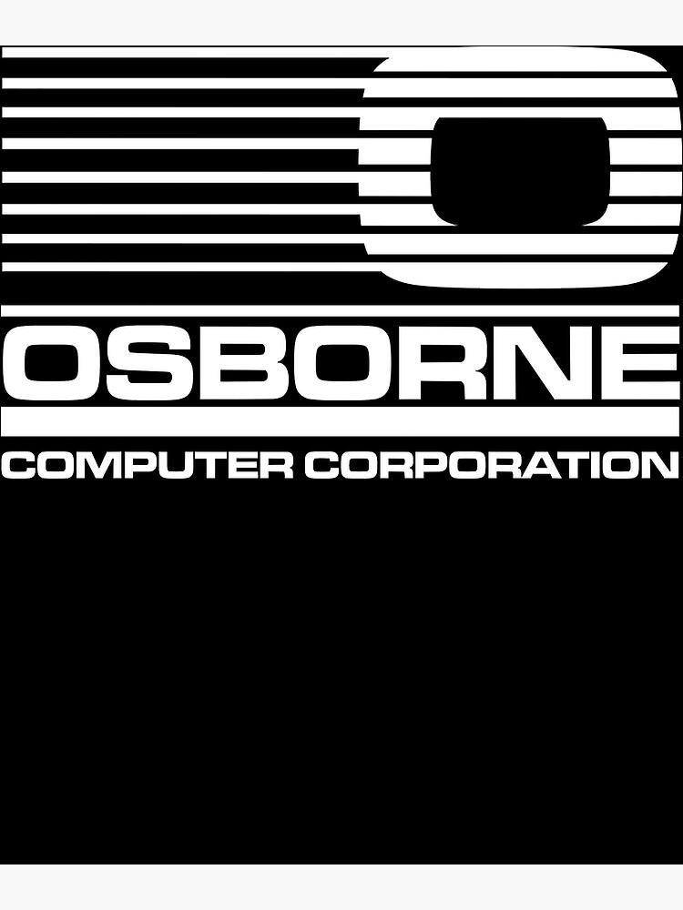 "Osborne Computer Logo " Poster for Sale by latoyabenson Redbubble