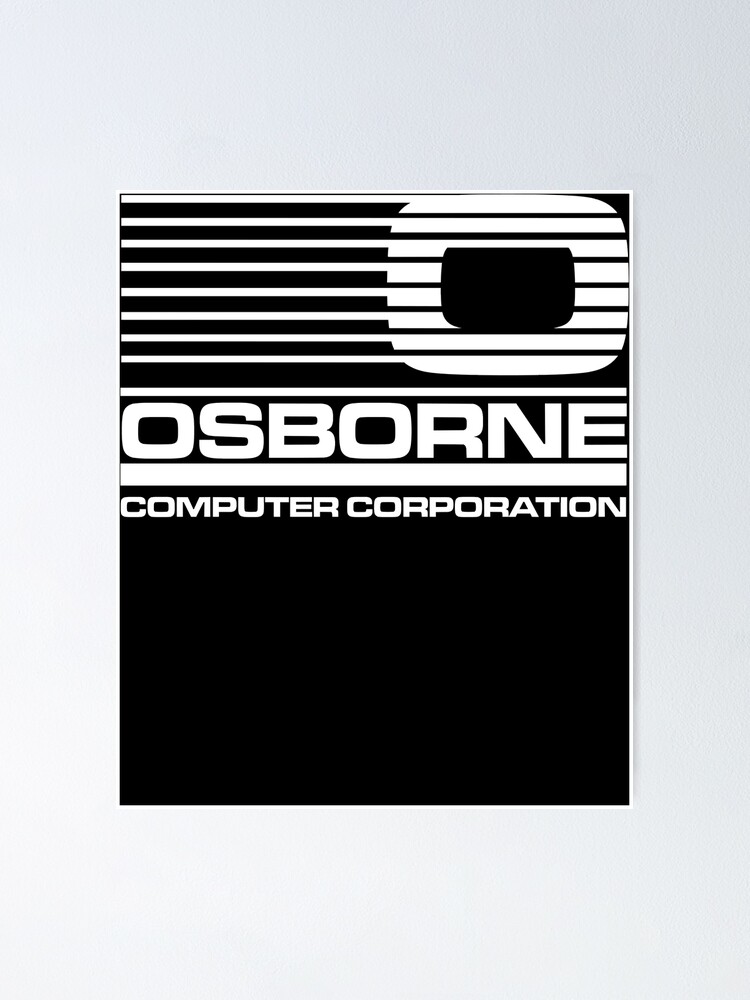 "Osborne Computer Logo " Poster for Sale by latoyabenson Redbubble