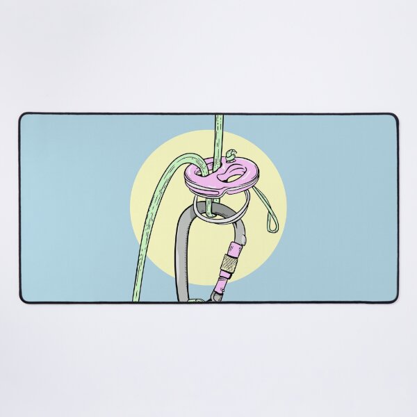 Item preview, Rock climbing stitch plate designed and sold by piedaydesigns.