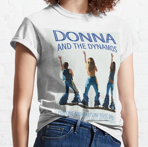 Unisex Gift for her Music Lovers LiveShow of Donna and the Dynamos Essential T-Shirt,Gift for him Three Stars