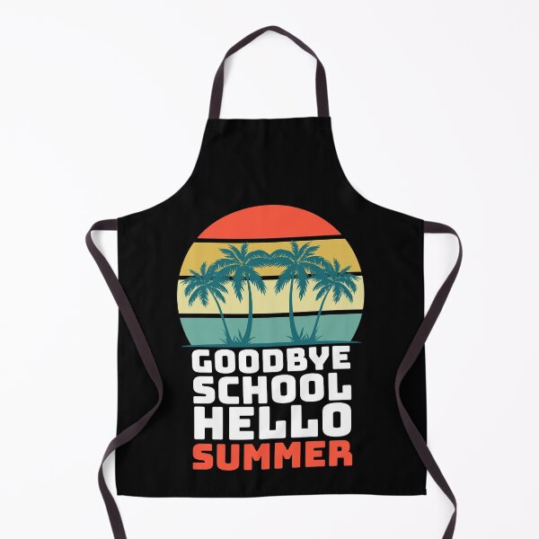 Item preview, Goodbye School Hello Summer - Palm Tree Design for Teachers and Students for the last day of school. designed and sold by 5lav.