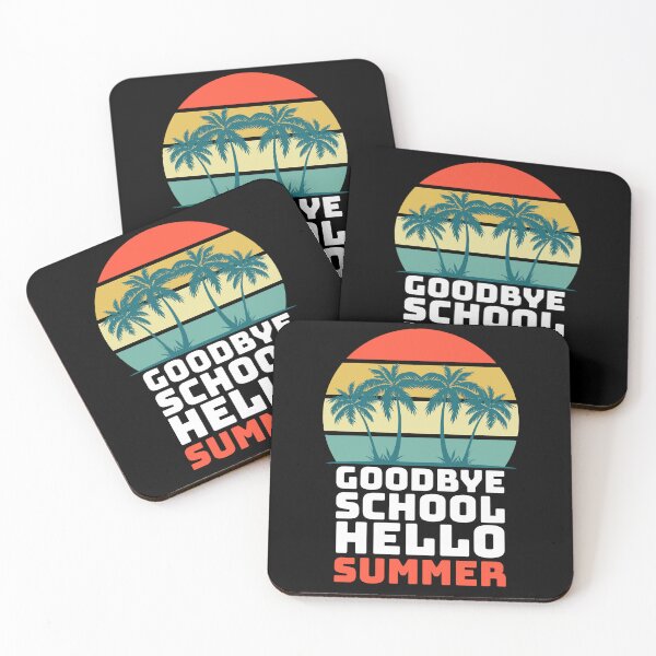Item preview, Goodbye School Hello Summer - Palm Tree Design for Teachers and Students for the last day of school.  designed and sold by 5lav.